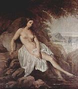 Francesco Hayez Bather oil